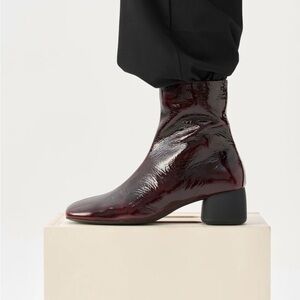 Vagabond Livia Burgundy Ankle Boots